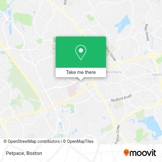 Petpace map