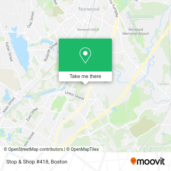Stop & Shop #418 map