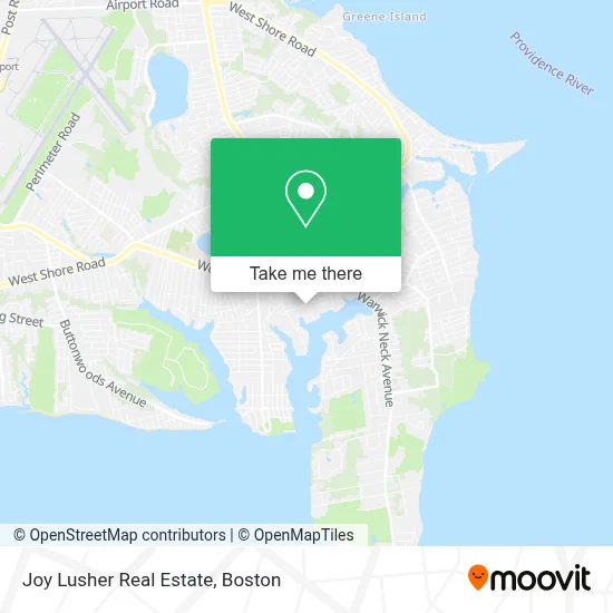 Joy Lusher Real Estate map