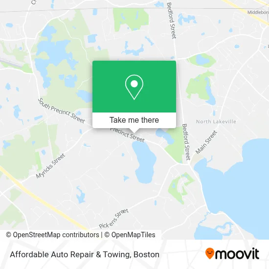 Affordable Auto Repair & Towing map