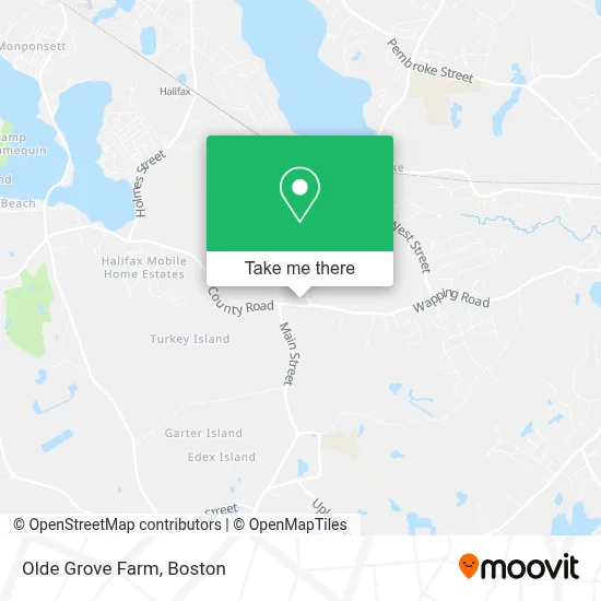 Olde Grove Farm map