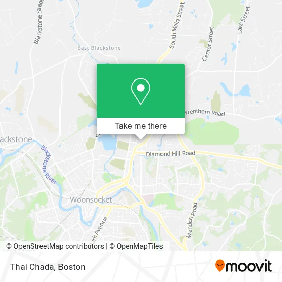 Thai Chada map
