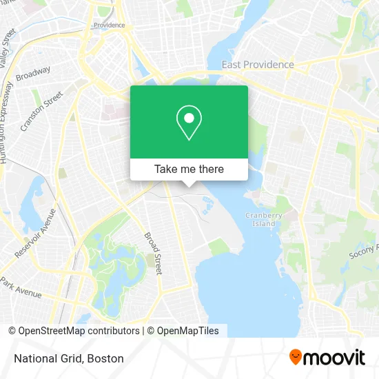 National Grid map