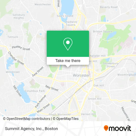 Summit Agency, Inc. map