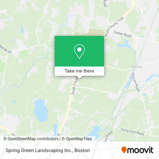 Spring Green Landscaping Inc. map