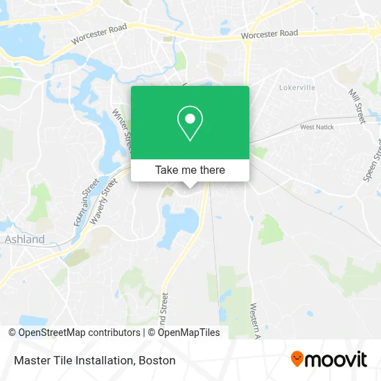 Master Tile Installation map