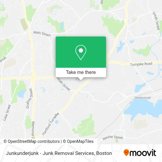 Junkunderjunk - Junk Removal Services map