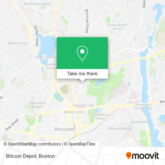 Bitcoin Depot map