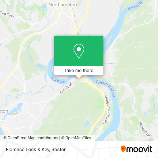 Florence Lock & Key map