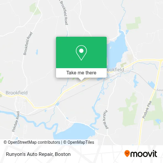 Runyon's Auto Repair map