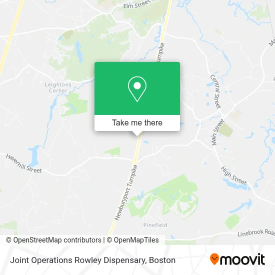 Joint Operations Rowley Dispensary map