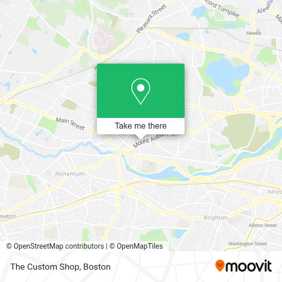The Custom Shop map