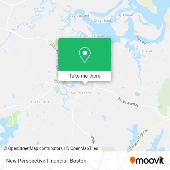 New Perspective Financial map