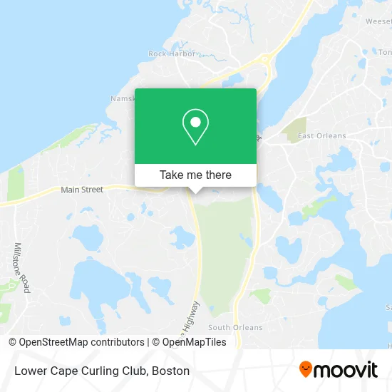 Lower Cape Curling Club map