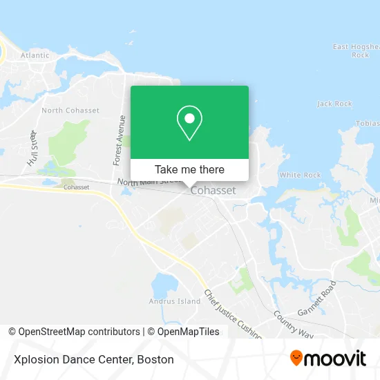 Xplosion Dance Center map