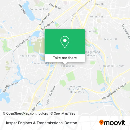 Jasper Engines & Transmissions map