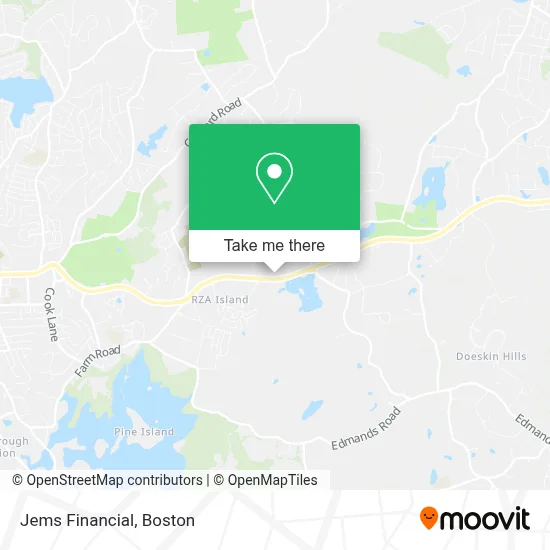 Jems Financial map