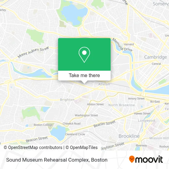 Sound Museum Rehearsal Complex map