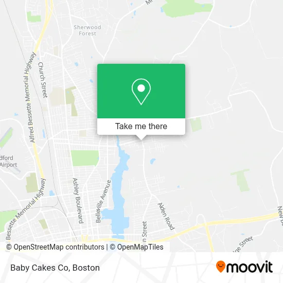 Baby Cakes Co map