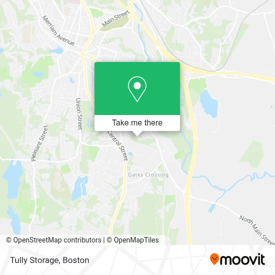 Tully Storage map