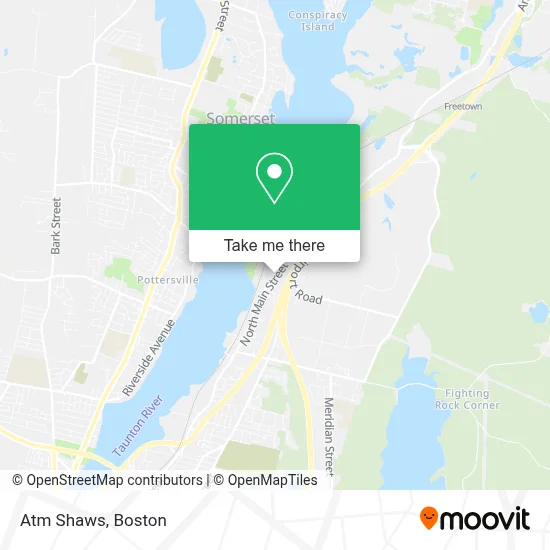 Atm Shaws map