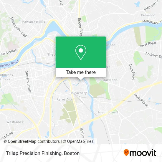 Trilap Precision Finishing map