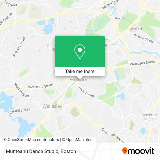 Munteanu Dance Studio map