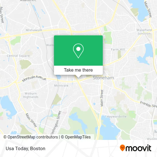 Usa Today map