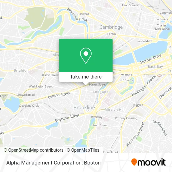 Alpha Management Corporation map