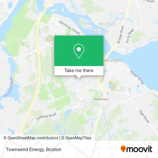 Townsend Energy map