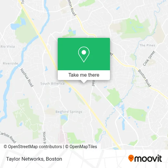 Taylor Networks map