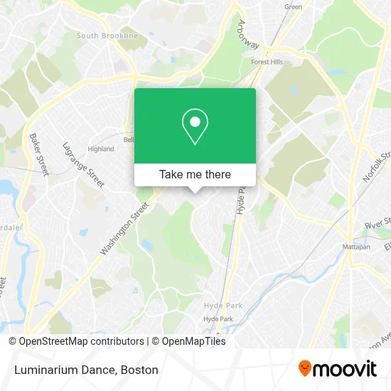 Luminarium Dance map