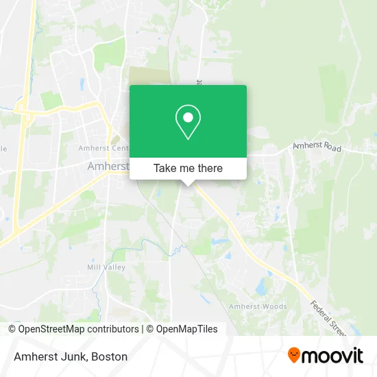 Amherst Junk map