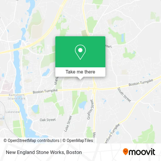 New England Stone Works map