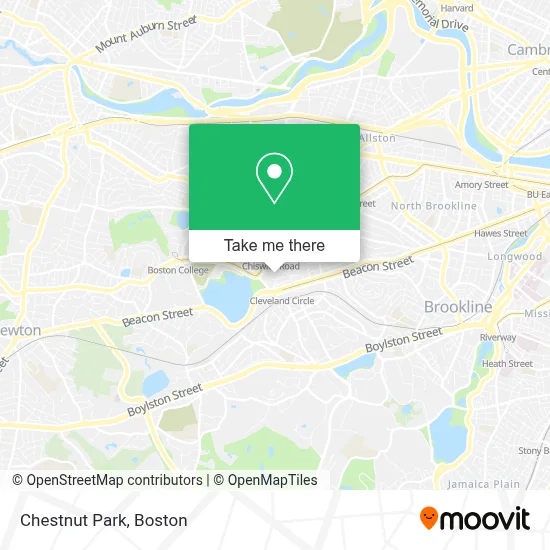 Chestnut Park map