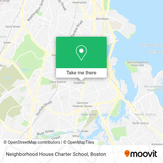 Neighborhood House Charter School map