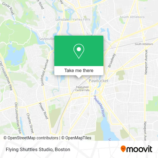 Flying Shuttles Studio map