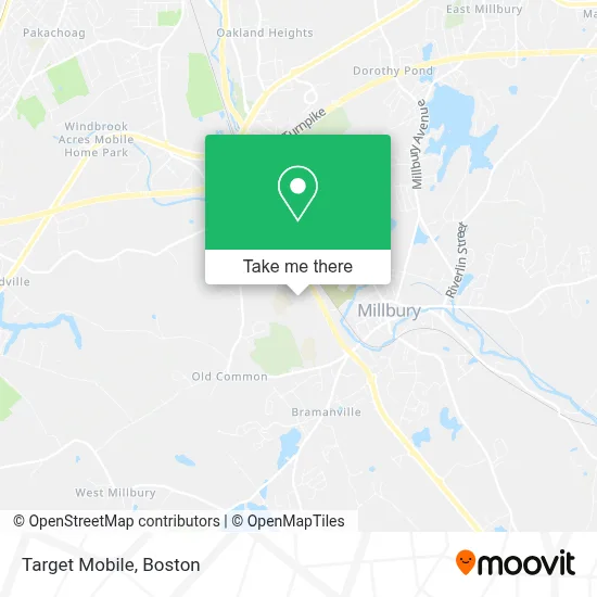 Target Mobile map
