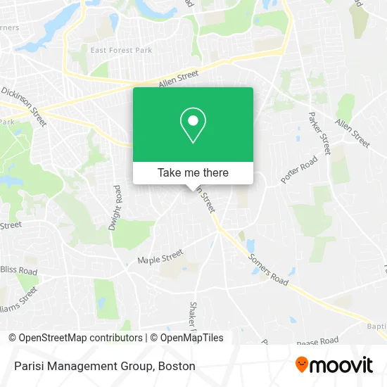 Parisi Management Group map
