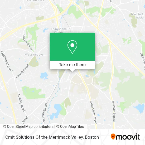 Cmit Solutions Of the Merrimack Valley map