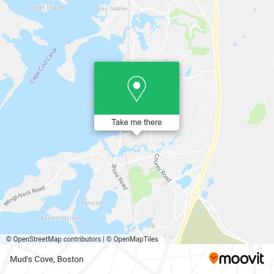 Mud's Cove map