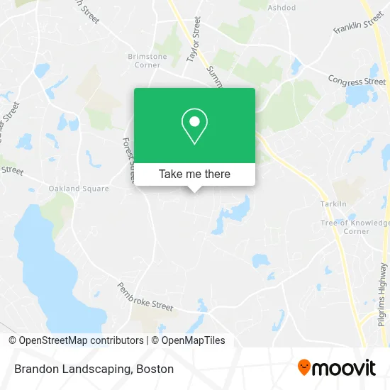 Brandon Landscaping map