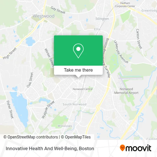 Innovative Health And Well-Being map