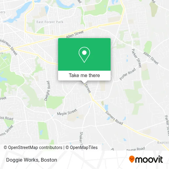 Doggie Works map