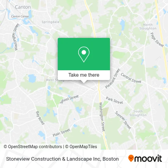 Stoneview Construction & Landscape Inc map