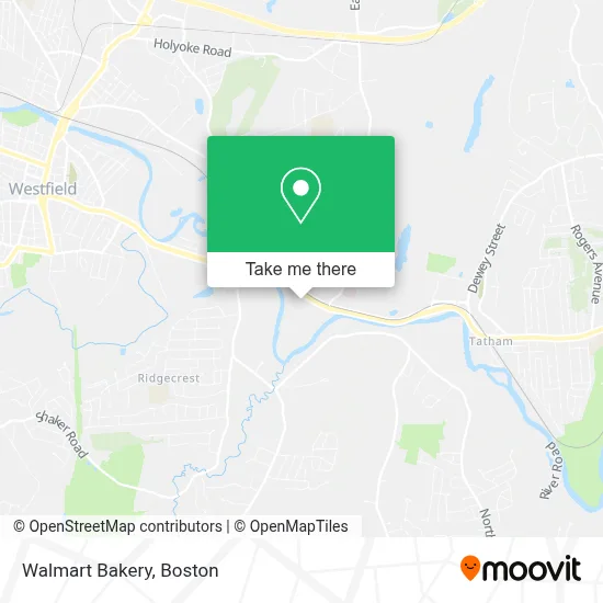 Walmart Bakery map