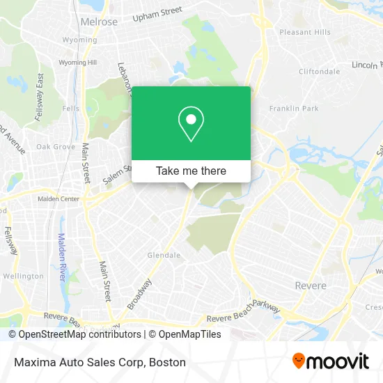 Maxima Auto Sales Corp map