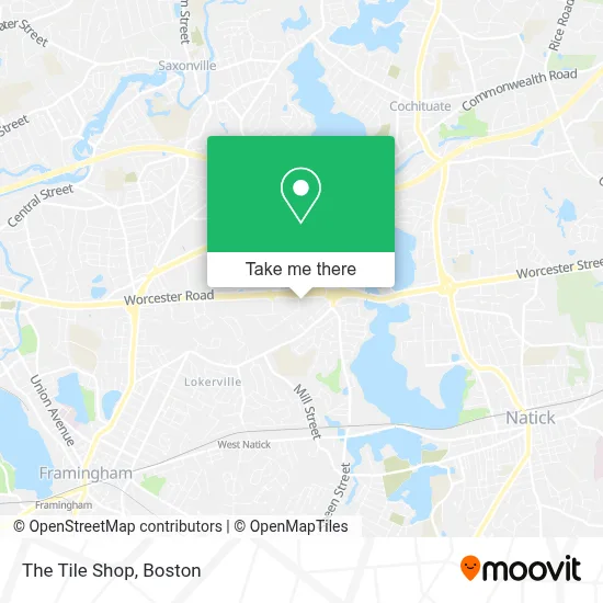 The Tile Shop map