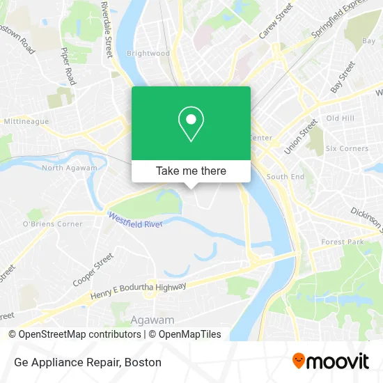 Ge Appliance Repair map