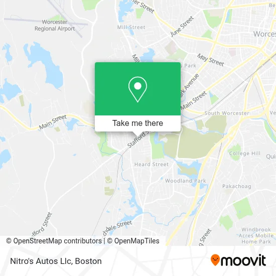 Nitro's Autos Llc map
